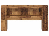 Headboard Cabinet with Storage Old Wood Engineered Wood 8001262