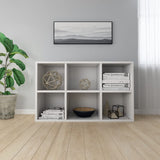 800342 Book Cabinet/Sideboard White 66x30x98 cm Engineered Wood