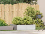 Planter 80x80x30 cm Stainless Steel 860805