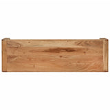 TV Stand 110x33x33 cm Solid Wood Acacia 351648