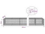 Gabion with 3.5 mm Wire and 5x2.5 cm Mesh 450x100x50 cm 3461931