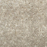 Rug ISTAN High Pile Shiny Look Beige 100x200 cm 375651