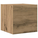 7 Piece TV Cabinet Set Wall-mounted Artisan Oak Engineered Wood 3329212
