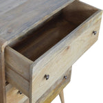 Curved Oak-ish Chest IN955