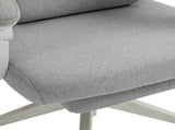 Office Chair, Ergonomic Desk Chair, High Back Fabric Work Chair with 160&deg Reclining Backrest, T3398P328209