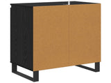Sideboard Black Oak 60 x 35 x 70 cm Engineered Wood 882603
