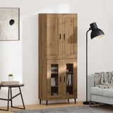 Highboard 2 pcs Artisan Oak Engineered Wood 3403187