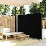 Patio Terrace Side awning 160 x 300 cm Black 40809