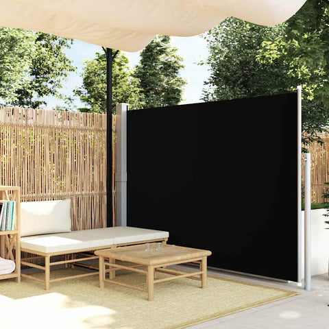 Patio Terrace Side awning 160 x 300 cm Black 40809