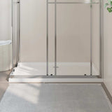 Rectangular ABS Shower Base Tray White 80x120 cm 148910