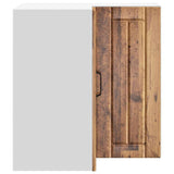 Kitchen Wall Corner Cabinet Lucca Old Wood Engineered Wood 853865