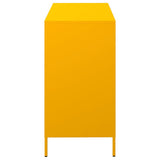 Sideboard Mustard Yellow 101.5x39x73.5 cm Cold-rolled Steel 851367