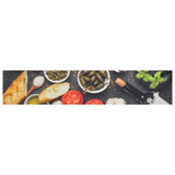 Kitchen Rug Washable Wine & Dinner 60x300 cm Velvet 136554