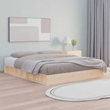 Bed Frame without Mattress 160x200 cm Solid Wood 820666