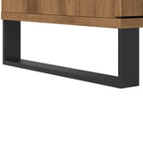 Highboard Artisan Oak 60x36x110 cm Engineered Wood 857461