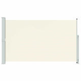 Patio Retractable Side Awning 180x300 cm Cream 313400