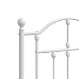 Metal Replace Headboard White 150 cm 353522