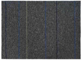 Carpet Tile Medium Grey with Stripes 50 x 50 cm 36 pcs 42032443