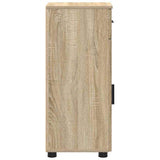 Bathroom Cabinet with Drawer Sonoma Oak 30 x 35 x 80 cm 883326