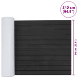 Boat Mat Striped Dark Grey and Black 240 x 60 cm EVA 42052312