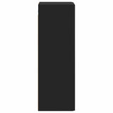 Wall-mounted Bathroom Cabinet Black 33 x 34.5 x 100 cm 890523