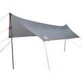Camping Tarp Grey and Orange 460x305x210 cm Waterproof 94687