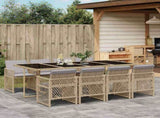 Garden Dining Set Beige 3210744