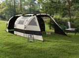 Four Man, Two Room Blackout Tent, with Accessories - Khaki T3398P349034