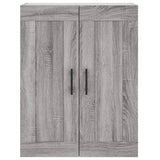 Highboard Grey Sonoma 69.5x34x180 cm Engineered Wood 3199647