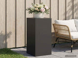 Plant Stand Black 30 x 30 x 80 cm Steel 8012488