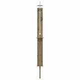 Outdoor Shower 246 cm Impregnated Pine Wood and Stainless Steel 886355