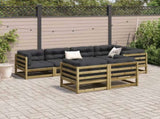 7 Piece Garden Sofa Set Impregnated Wood Pine 3299492