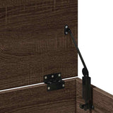 Storage Box Brown Oak 102x35x35 cm Engineered Wood 840694