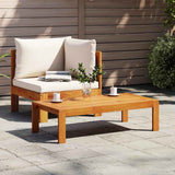 2 Piece Garden Sofa Set with Cushions Solid Wood Acacia 367626