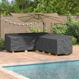 Furniture Cover Black 286 x 222 x 80 cm 4105692