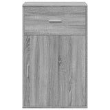 Storage Cabinet Grey Sonoma 56.5x39x90 cm Engineered Wood 840714