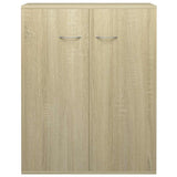 Sideboard Sonoma oak Engineered wood 60 x 30 x 75 cm Sideboard 800732