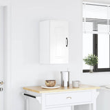Kitchen Wall Cabinet "Kalmar" High Gloss White Engineered Wood 853539
