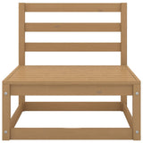 8 Piece Garden Lounge Set Honey Brown Solid Pinewood 3075837