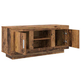 TV Cabinet Old Wood 102 x 35 x 45 cm Engineered Wood 880531