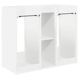 Golf Cabinet Plain White 102 x 45 x 85.5 cm 899455