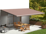 Replacement Fabric for Awning Brown 6x3 m 311983