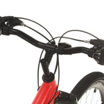Mountain Bike 21 Speed 27.5 inch Wheel 42 cm Red 3067217