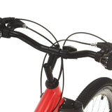 Mountain Bike 21 Speed 27.5 inch Wheel 42 cm Red 3067217