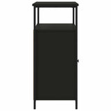 Sideboard Black 100x35x80 cm Engineered Wood 835499