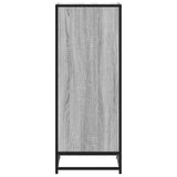 Shoe Rack Grey Sonoma 48x38x97.5 cm Engineered Wood 849202