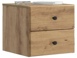 Wall-Mounted Bedside Cabinet Artisan Oak 34.5 x 33 x 40 cm 899163