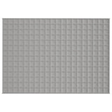 Weighted Blanket Grey 135x200 cm Single 10 kg Fabric 3154780