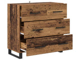 Sideboard Old Wood 69.5 x 34 x 90 cm Engineered Wood and Iron 881522