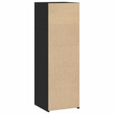 Highboard Black 40x41x124 cm Engineered Wood 846384